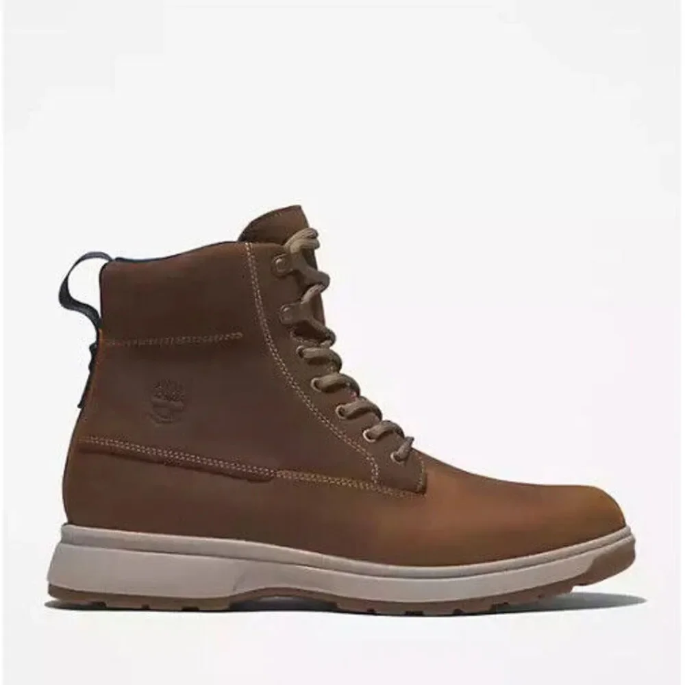 Timberland Atwells Ave TB0A43TNF13 Boot Men's 8.5 Brown Waterproof Ankle EEE3562 - Picture 2 of 10
